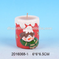 Promotional christmas tealight holder with boot shape